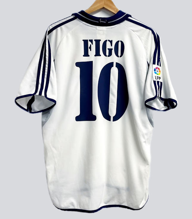 00-01 Real Madrid Home Retro Jersey