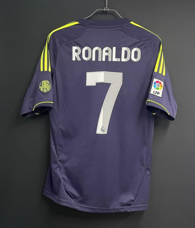 12-13 Real Madrid home retro jersey