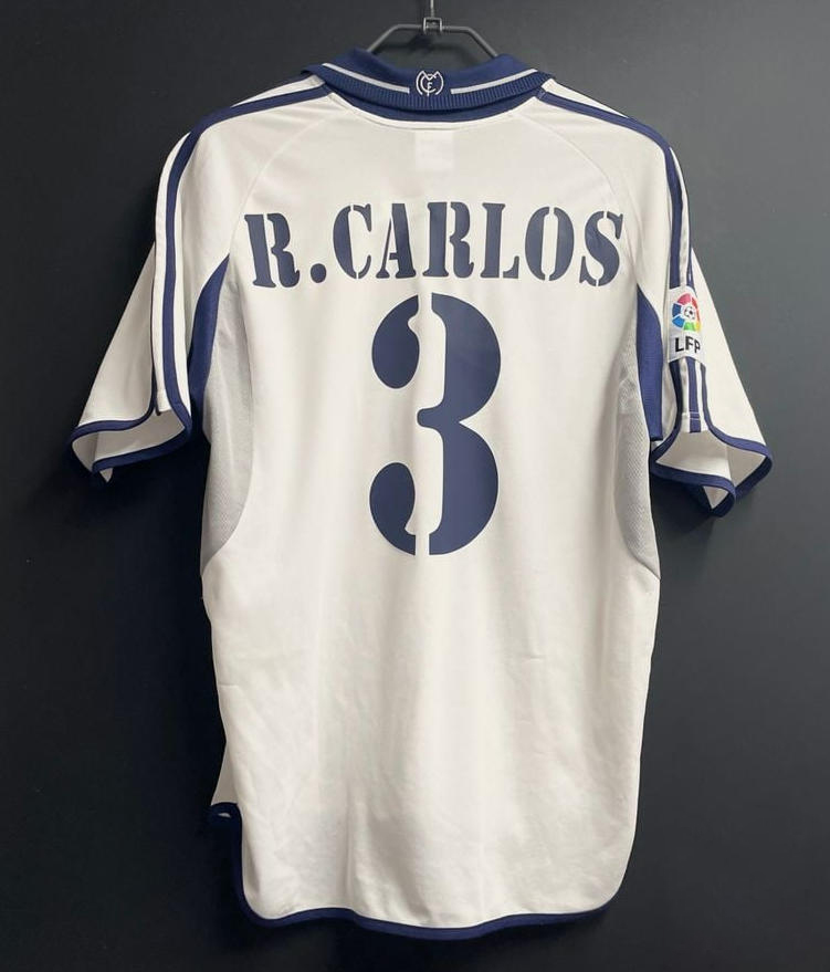 00-01 Real Madrid Home Retro Jersey