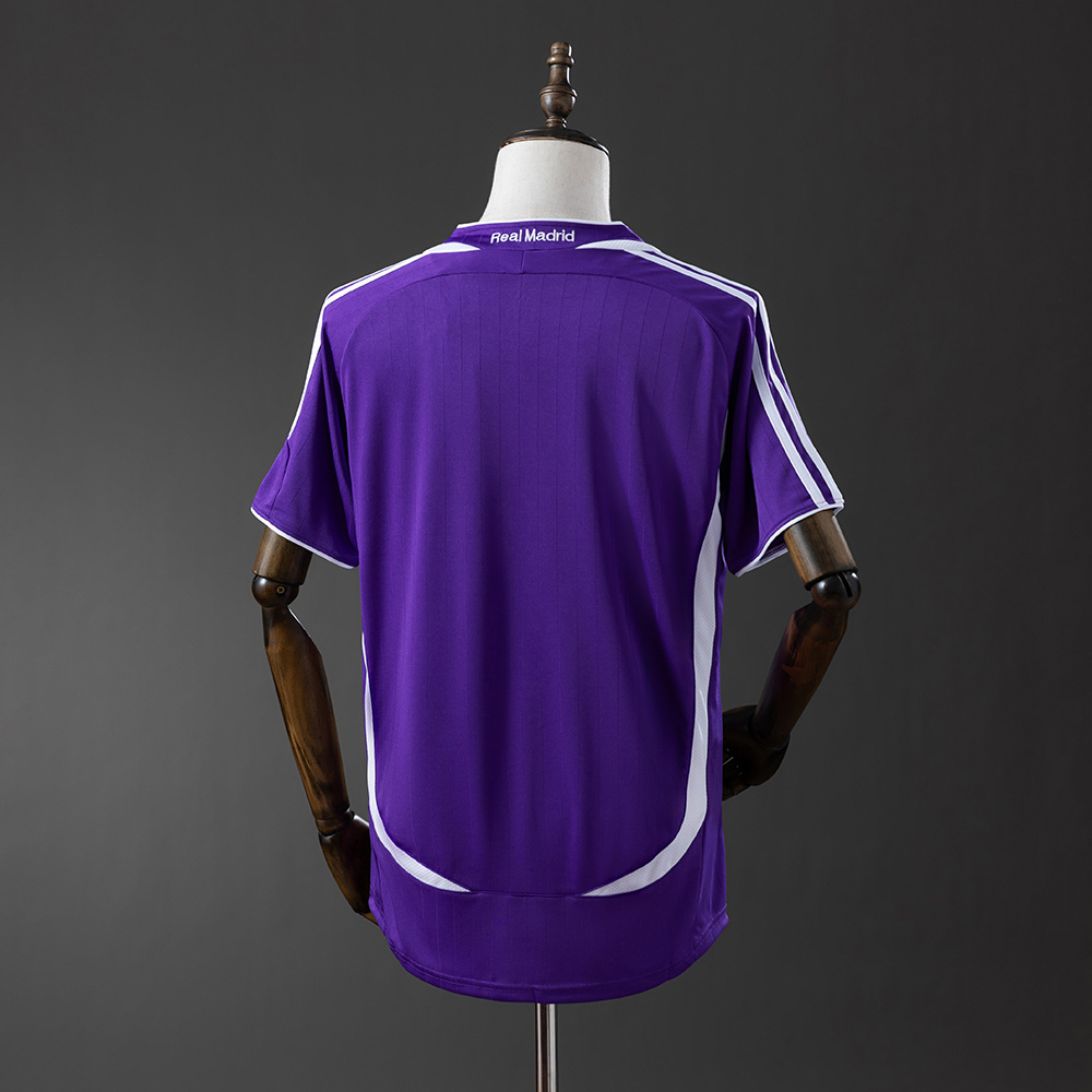 06-07 Real Madrid Home Retro Fan Edition Jersey