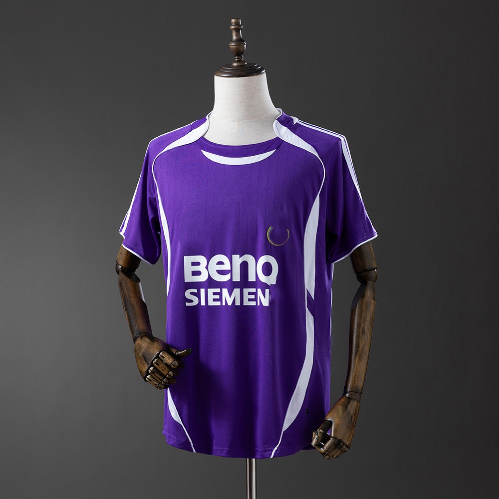 06-07 Real Madrid Home Retro Fan Edition Jersey