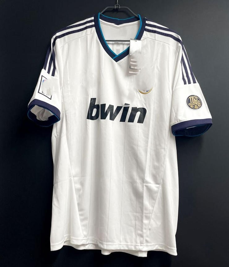 12-13 Real Madrid home retro jersey