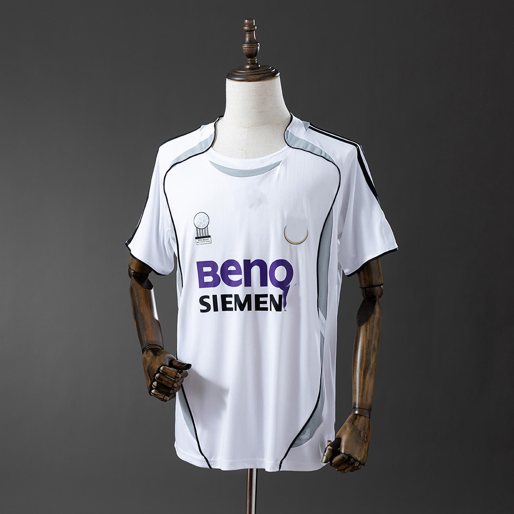 06-07 Real Madrid Home Retro Fan Edition Jersey