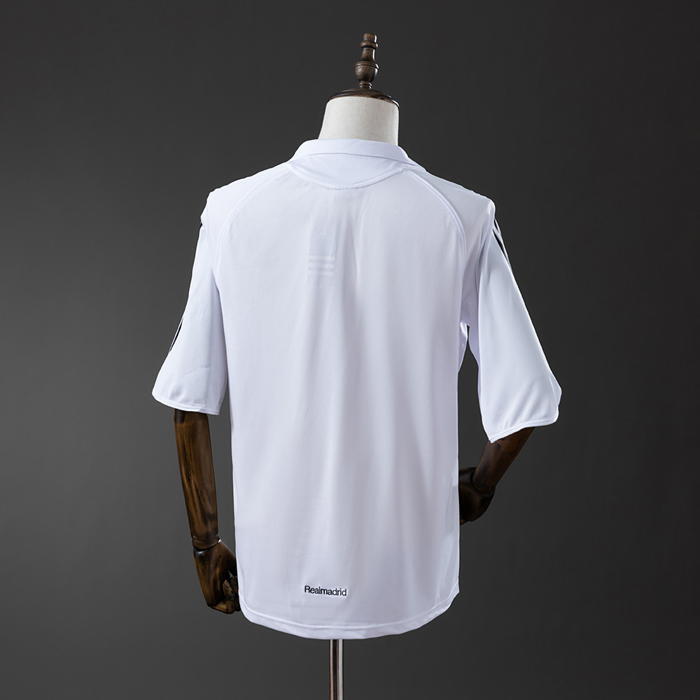 05-06 Real Madrid home and away retro jerseys