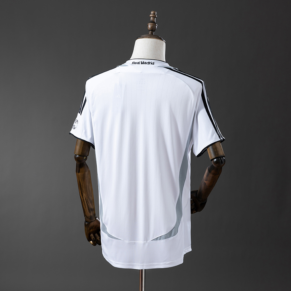 06-07 Real Madrid Home Retro Fan Edition Jersey