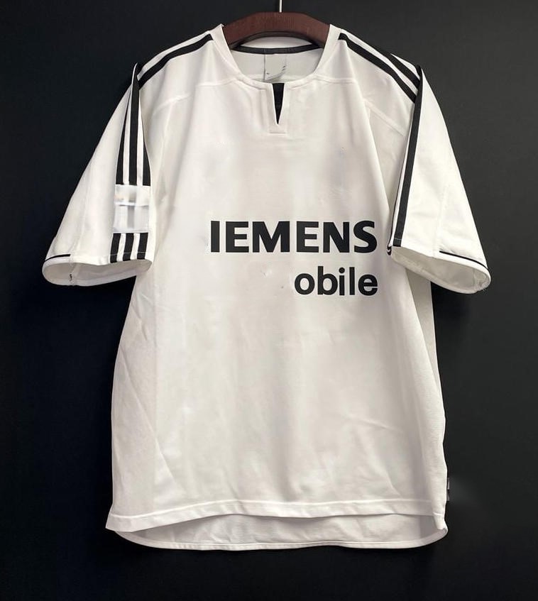 03-04 Real Madrid home retro jersey