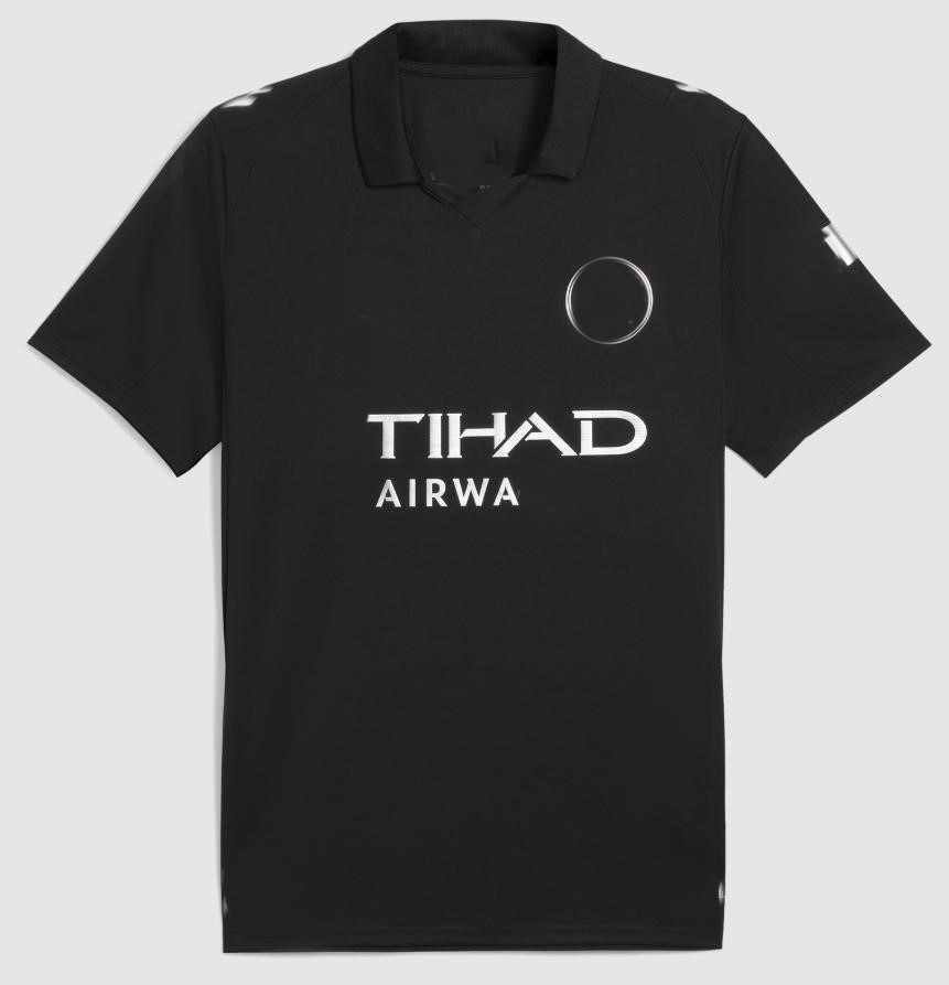 25-26 Manchester City home and away third jerseys
