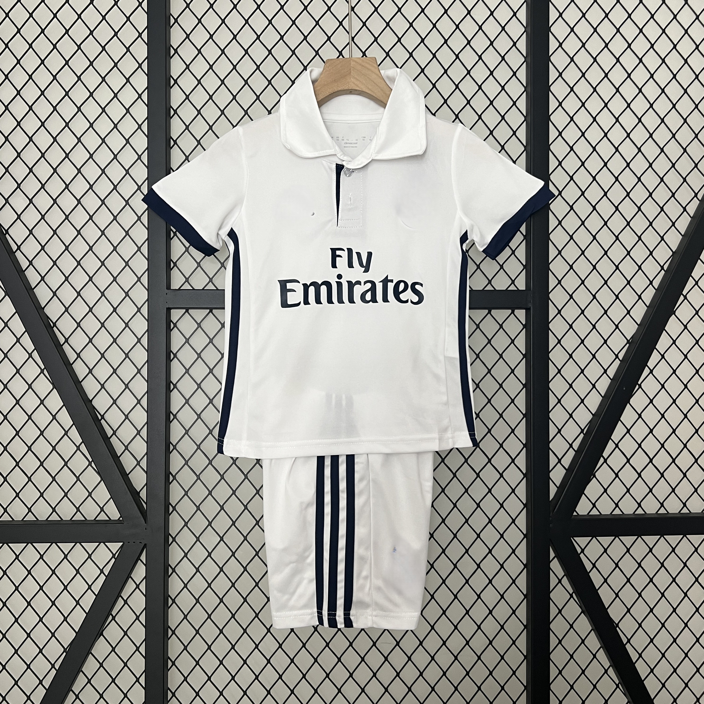 Real Madrid retro children's clothing