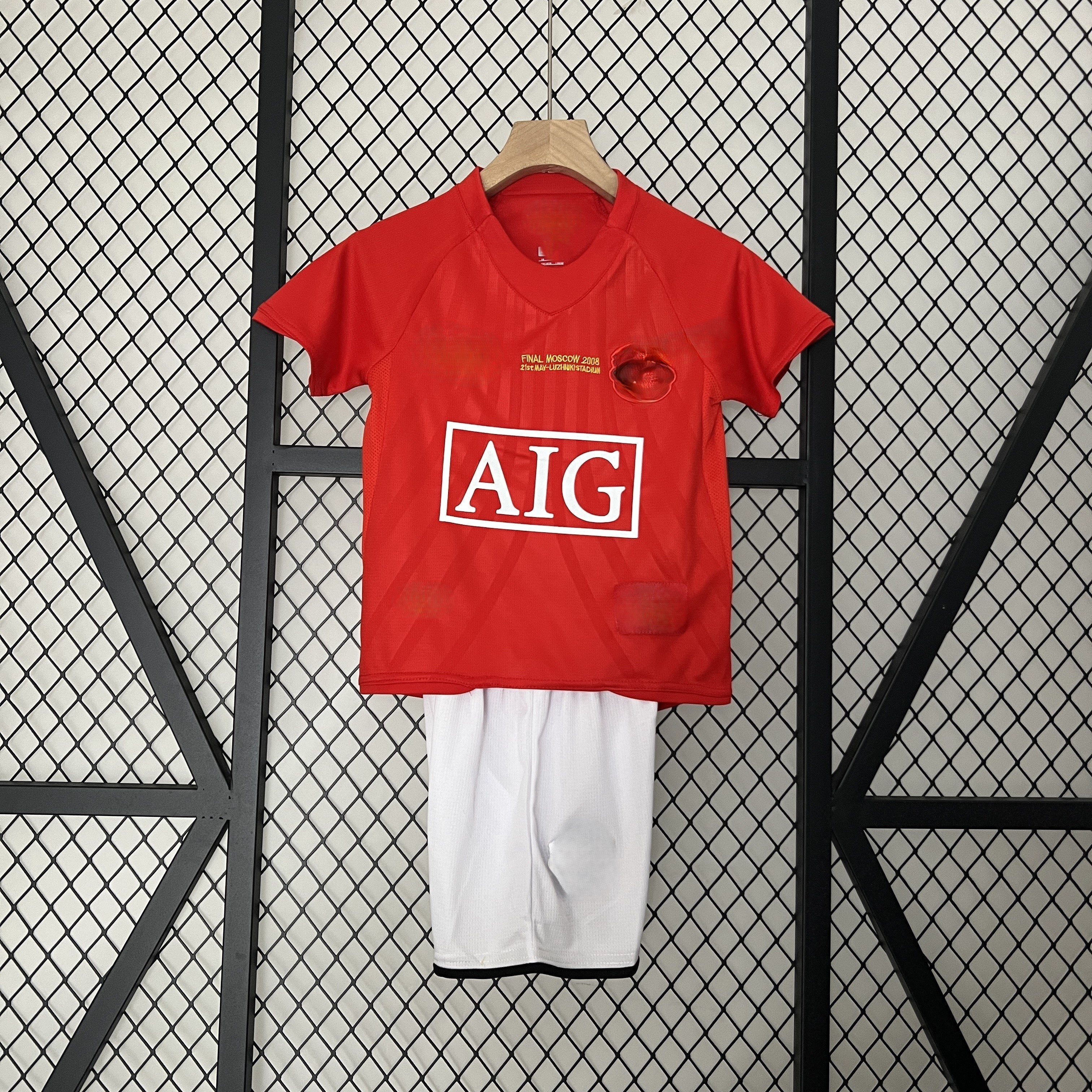 Manchester United retro kids' clothing