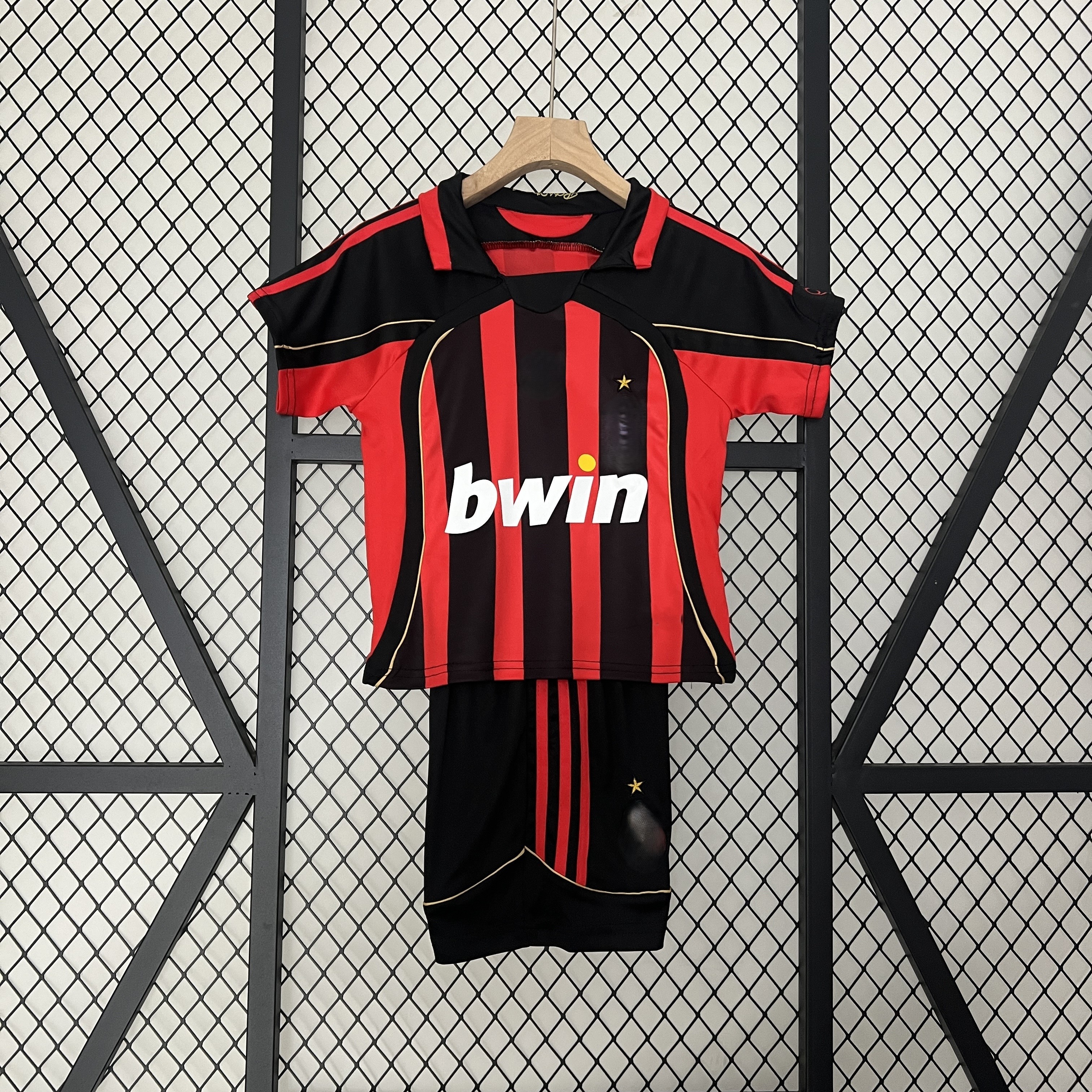 AC Milan retro children's clothing