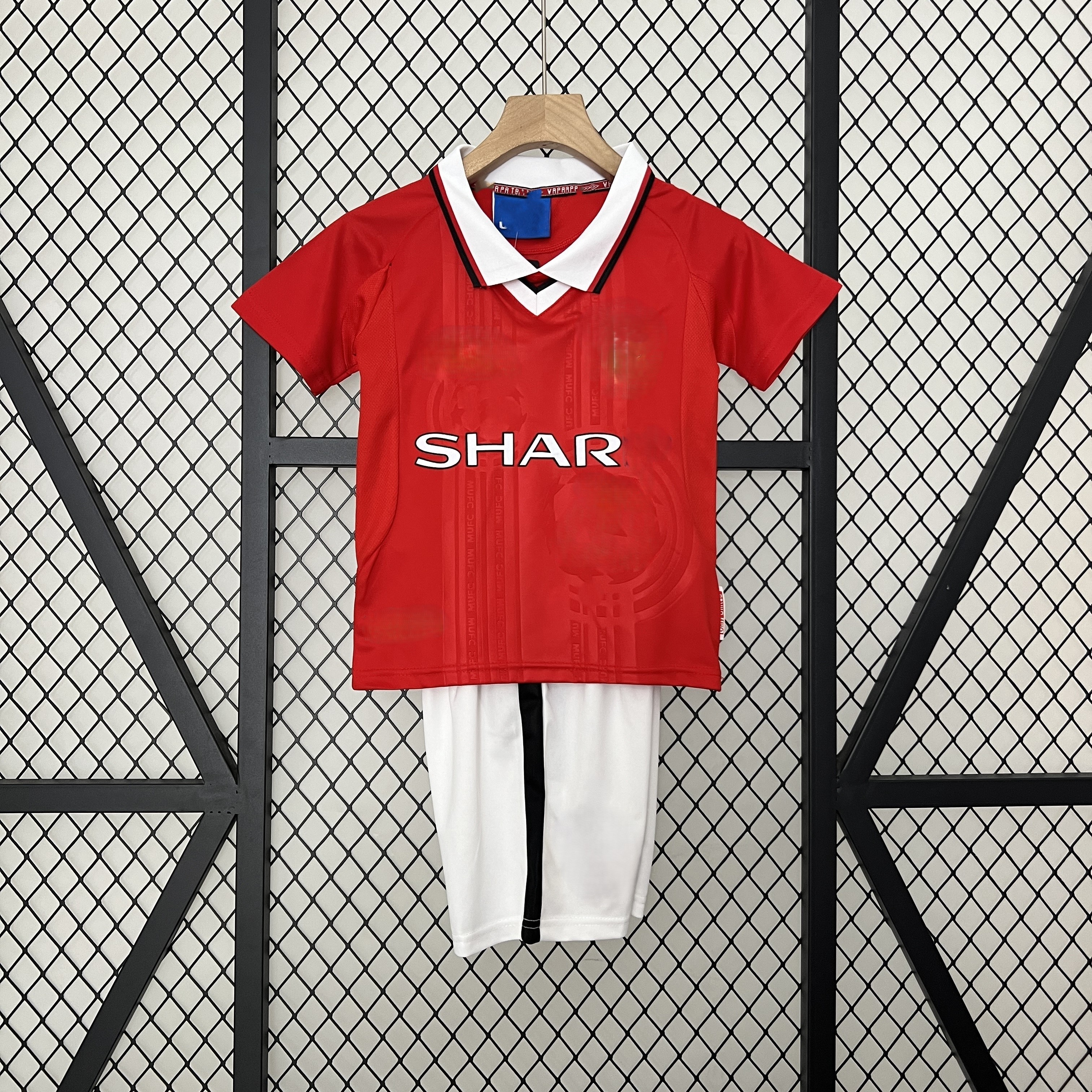Manchester United retro kids' clothing