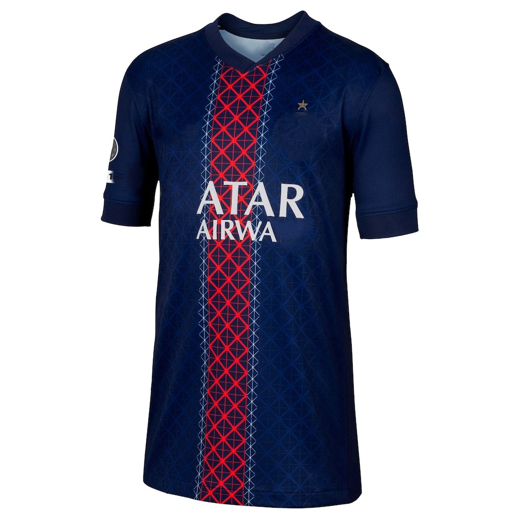 25-26 PSG home and away third jersey