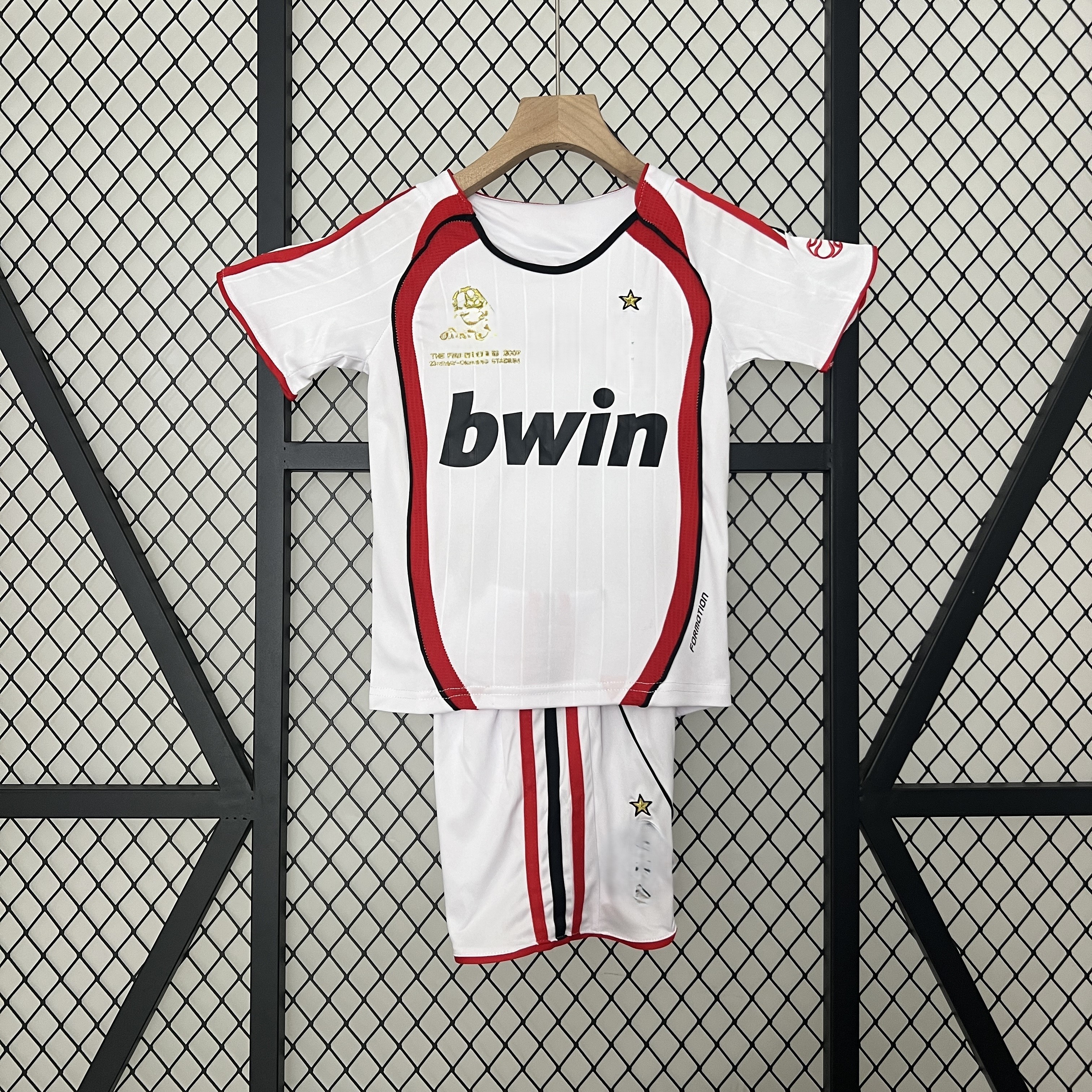 AC Milan retro children's clothing