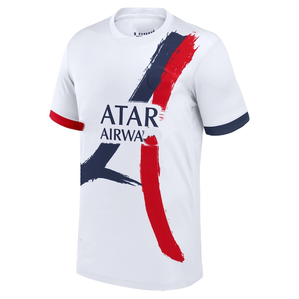 25-26 PSG home and away third jersey