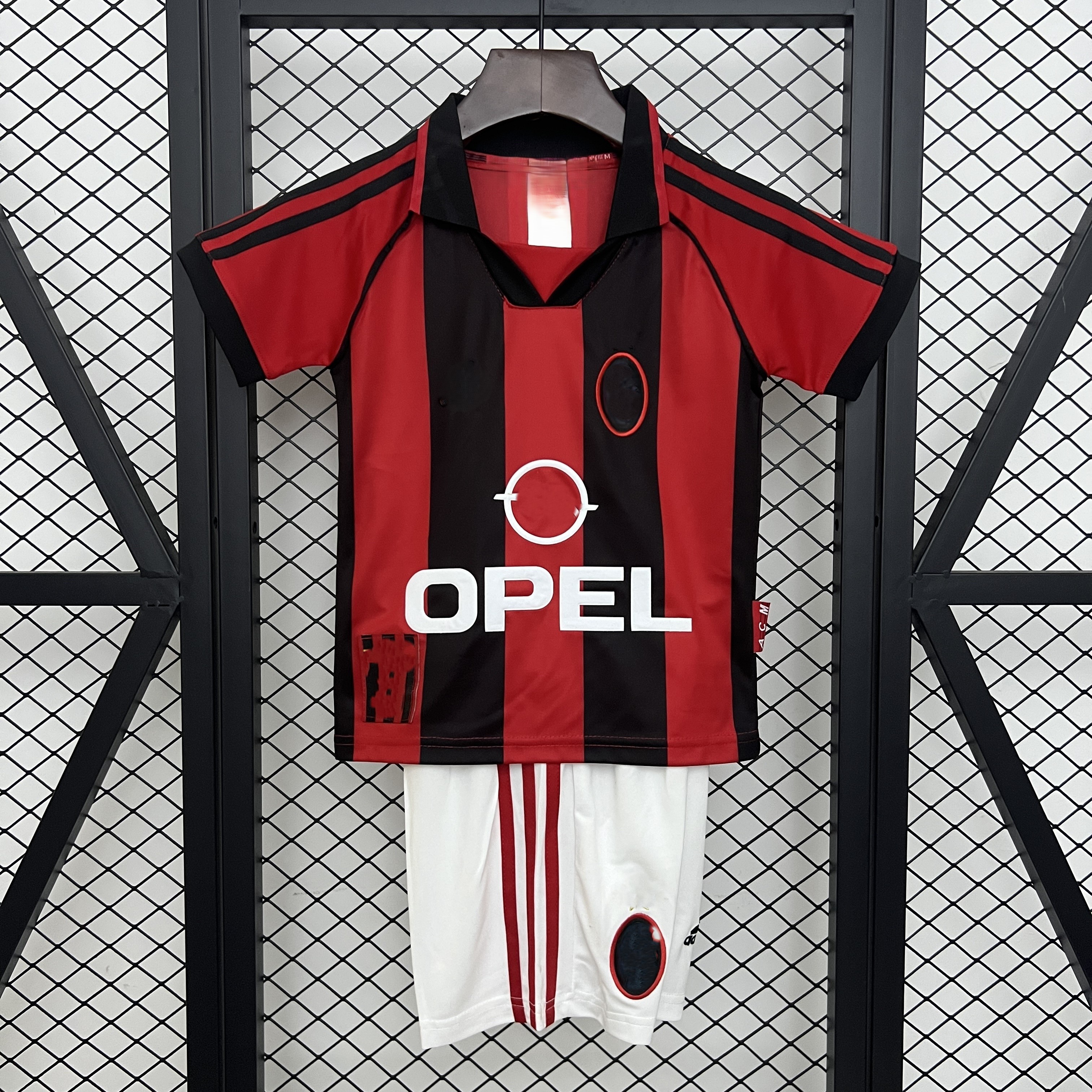 AC Milan retro children's clothing