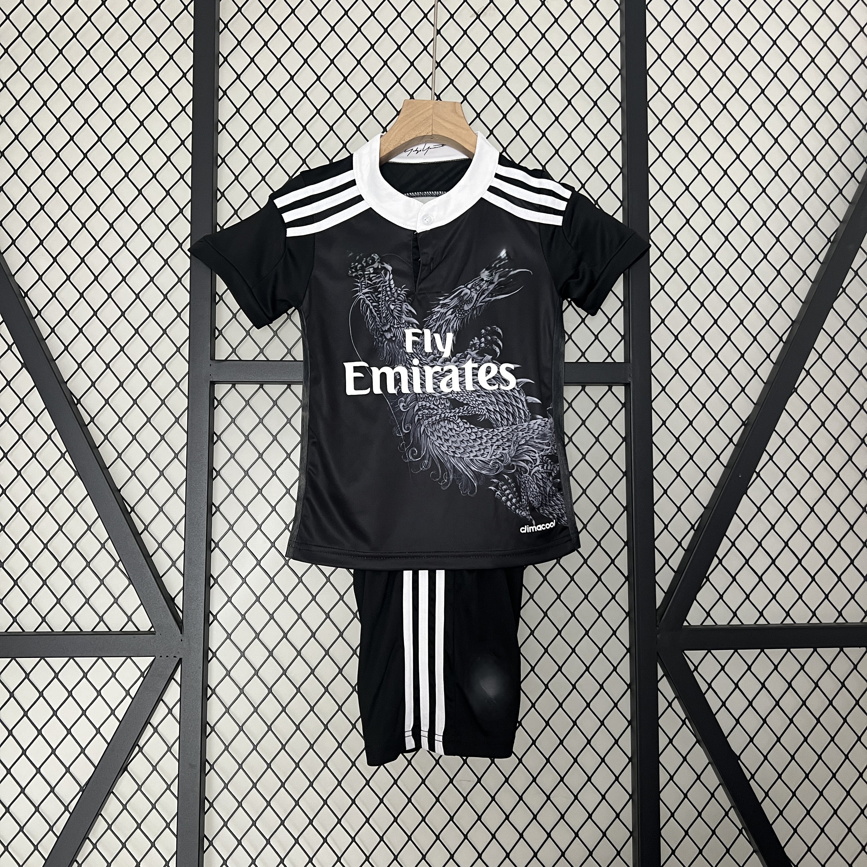 Real Madrid retro children's clothing