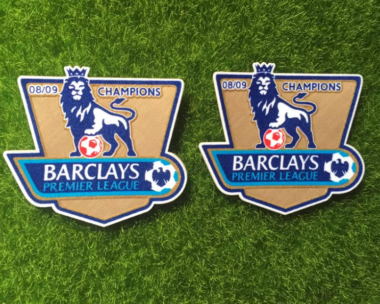 Premier League defending champion flocking gold badge 2007-2015 season