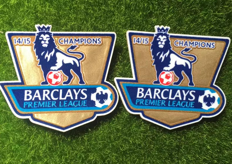 Premier League defending champion flocking gold badge 2007-2015 season