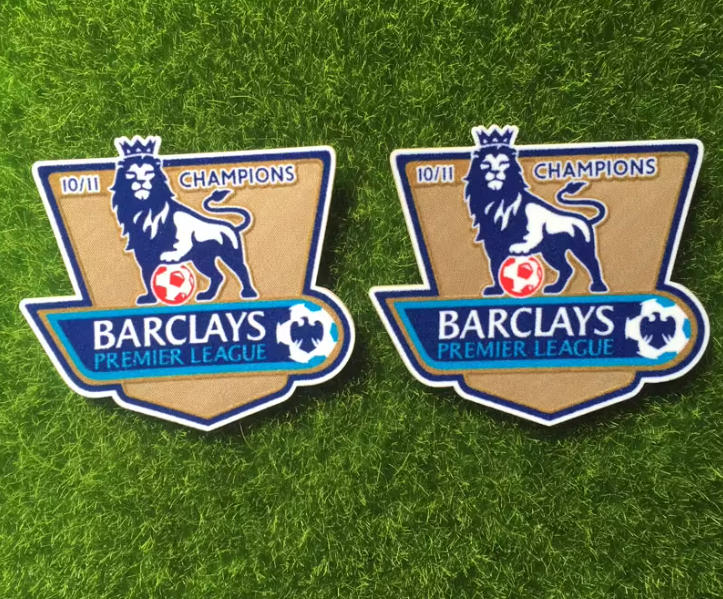 Premier League defending champion flocking gold badge 2007-2015 season