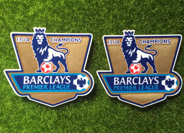 Premier League defending champion flocking gold badge 2007-2015 season