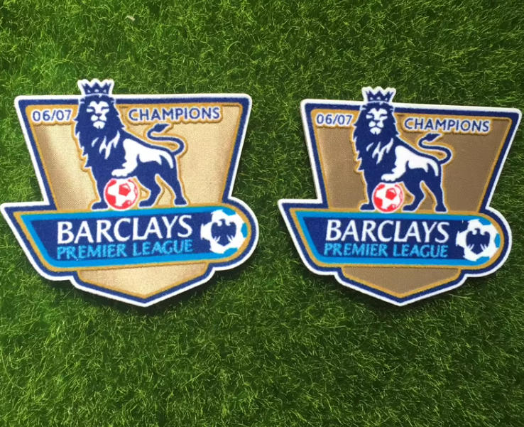 Premier League defending champion flocking gold badge 2007-2015 season