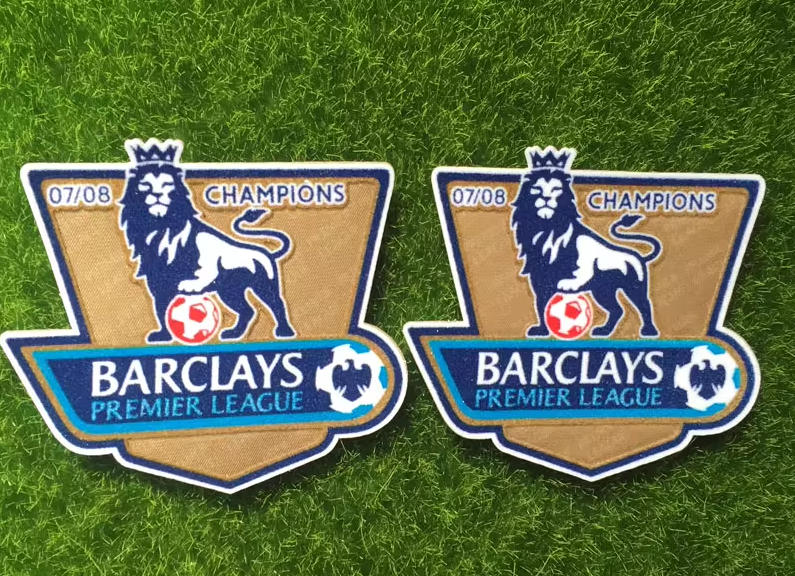 Premier League defending champion flocking gold badge 2007-2015 season