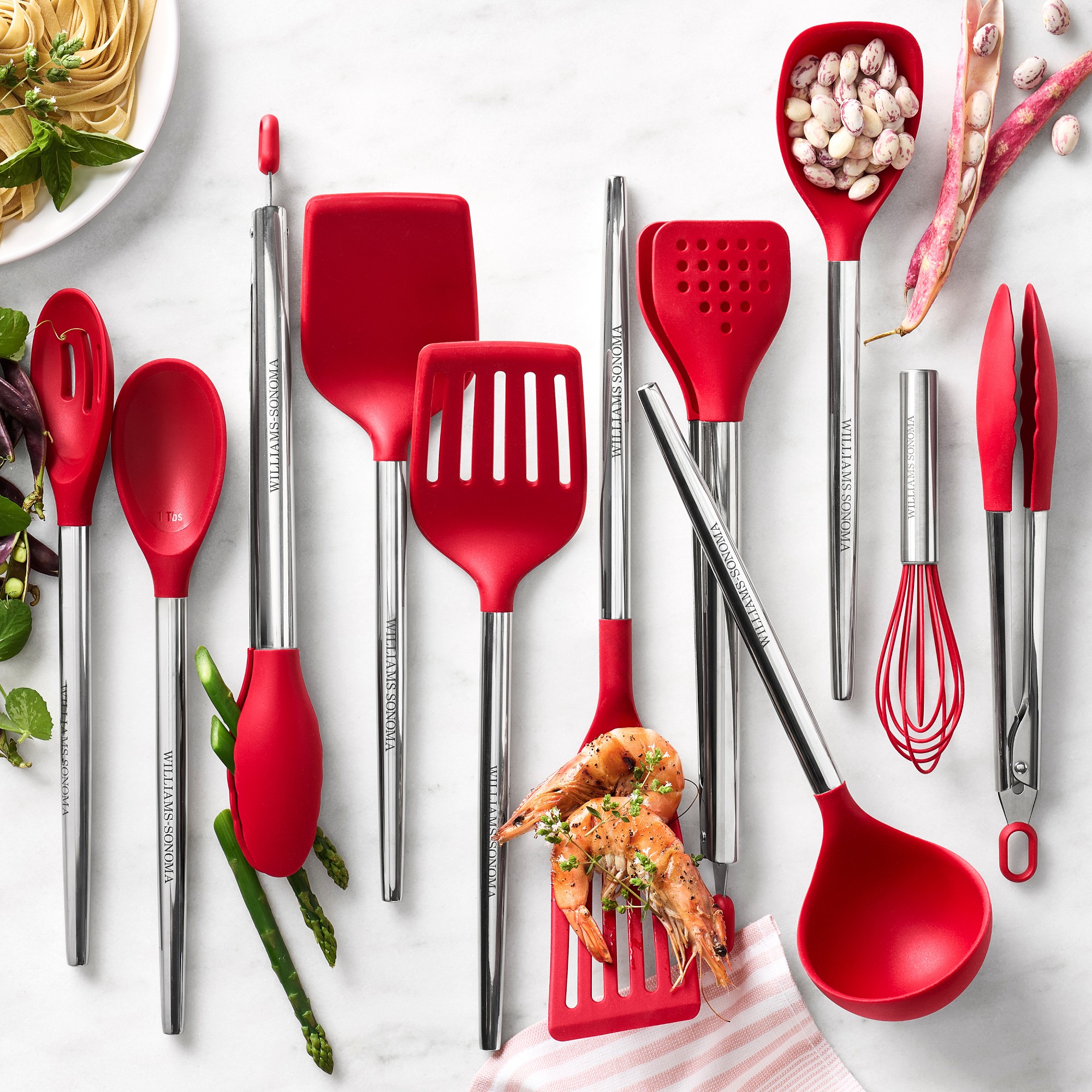 Williams Sonoma Stainless-Steel Silicone Solid Turner