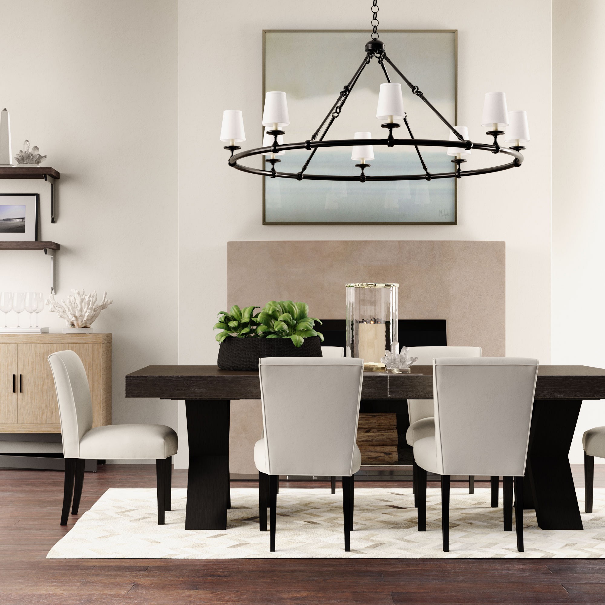 Navarro Extendable Rectangular Dining Table (98