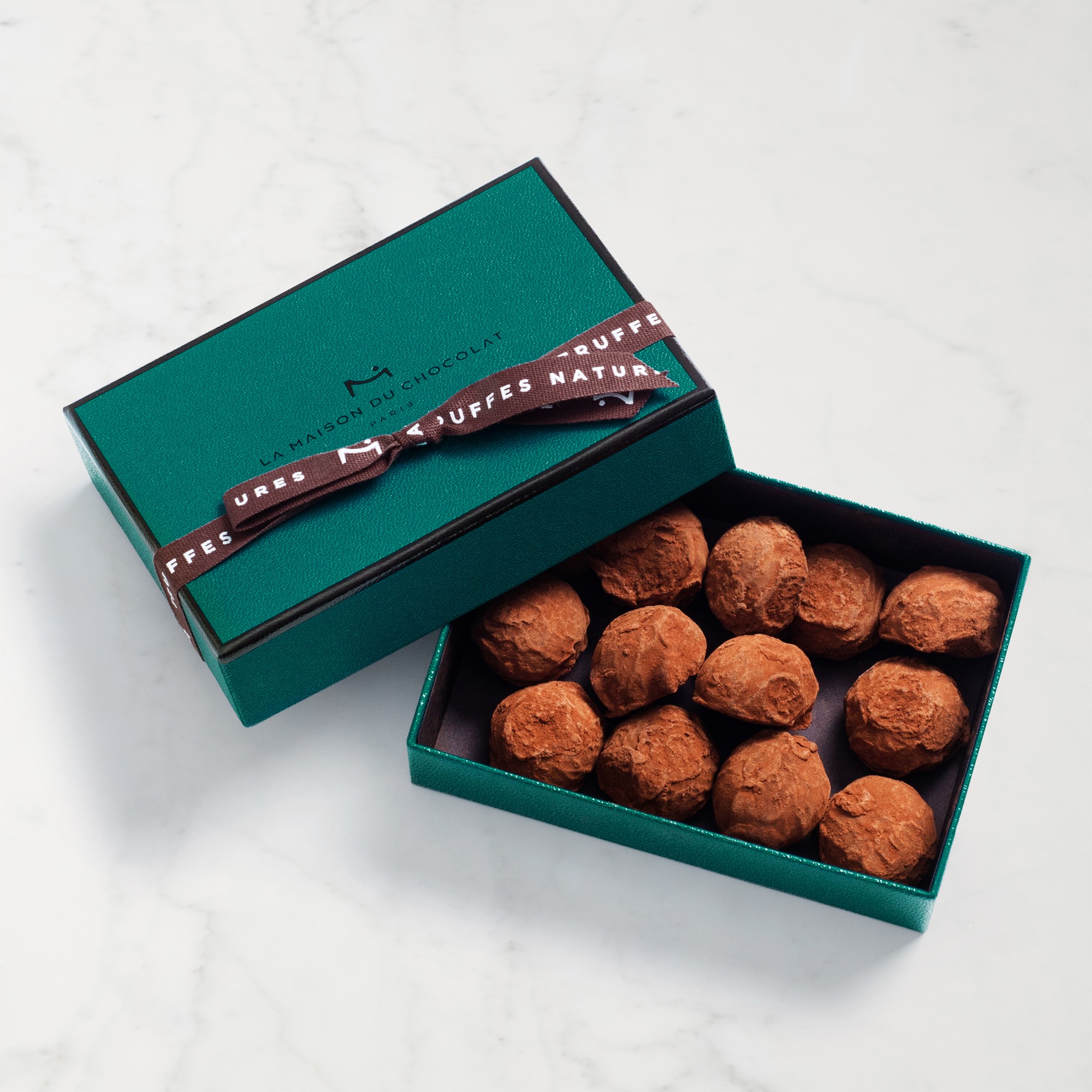 La Maison du Chocolat Dark Chocolate Truffle Gift Box