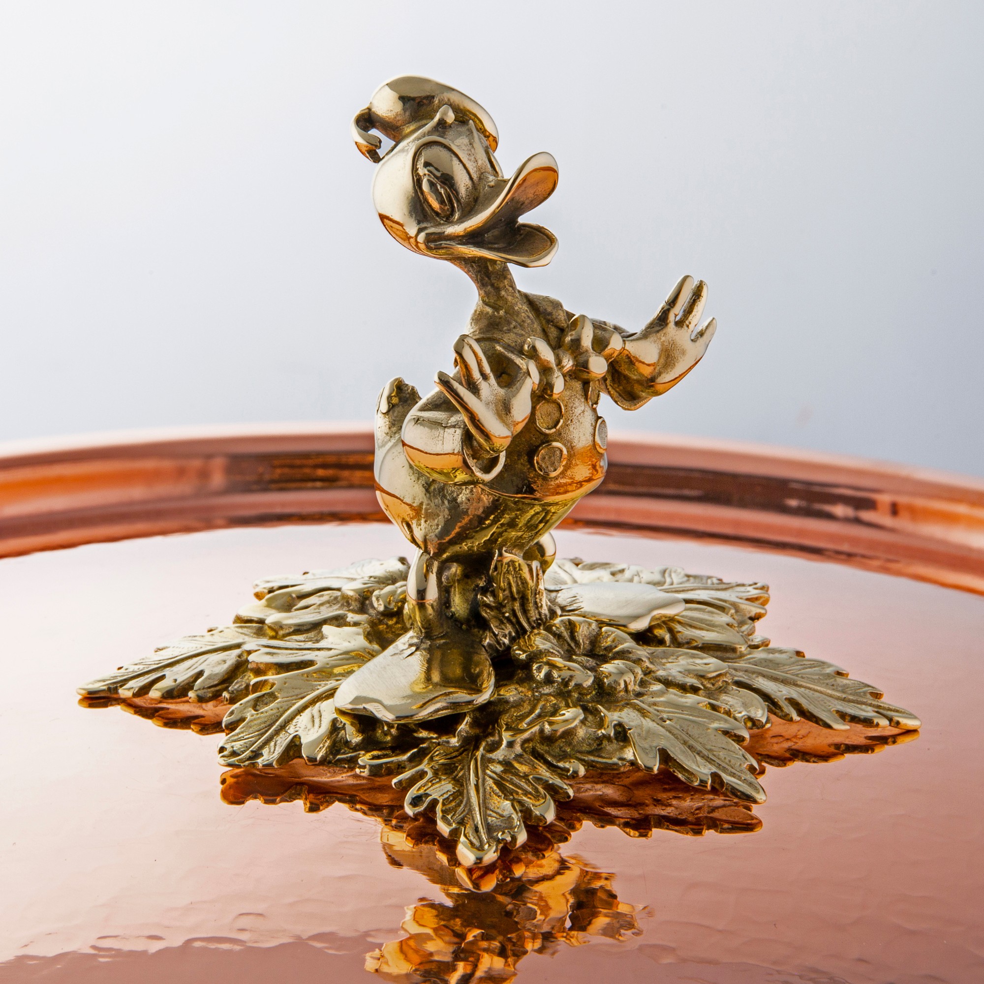 Ruffoni Historia Disney© Hammered Copper Braiser with Donald Duck Knob, 6-Qt.