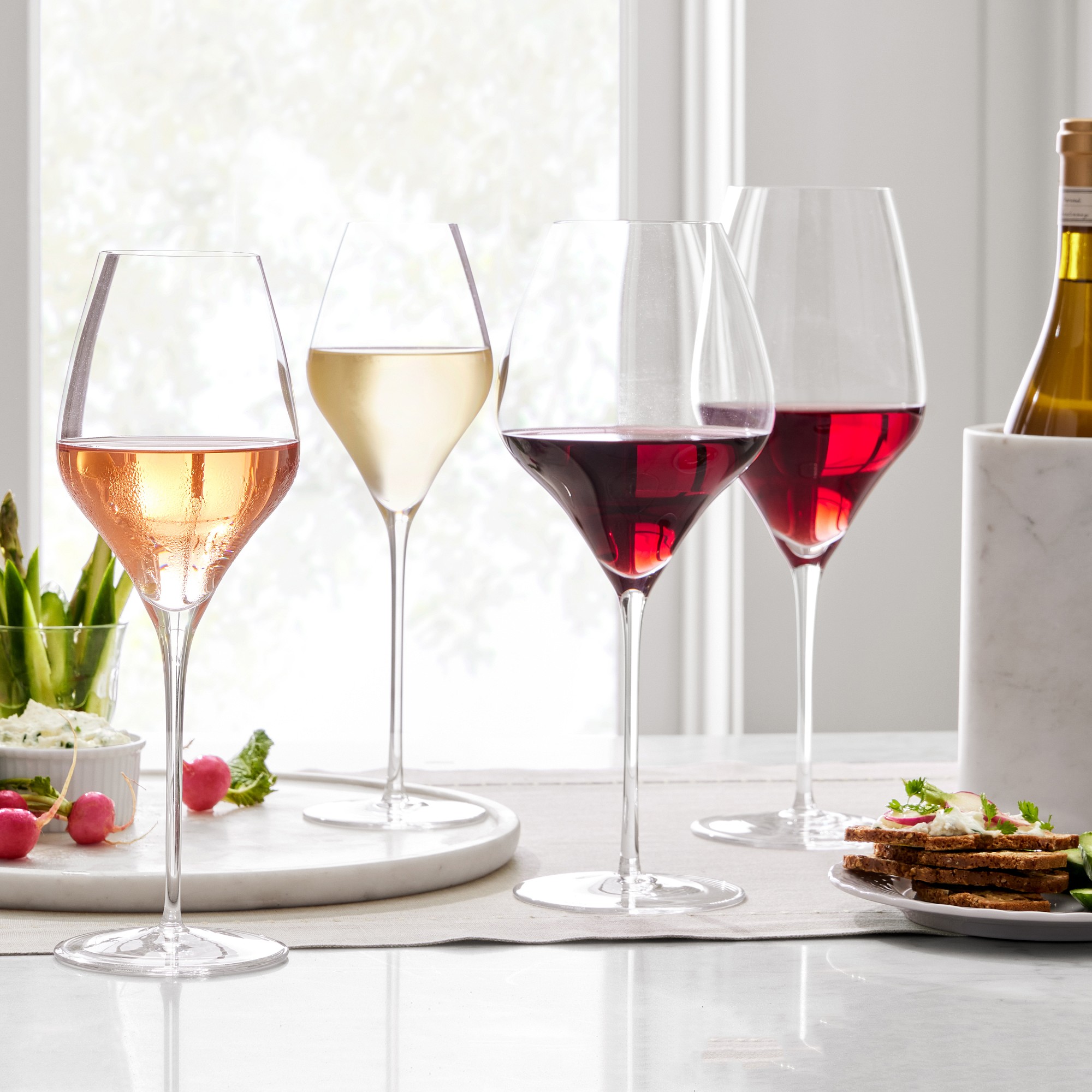 Williams Sonoma Chateau Champagne Flutes, Set of 2