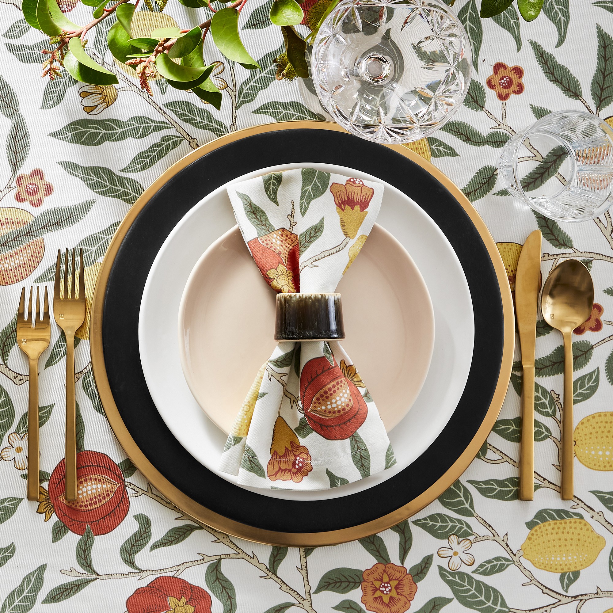 Morris & Co. x Williams Sonoma Bluebell Tablecloth