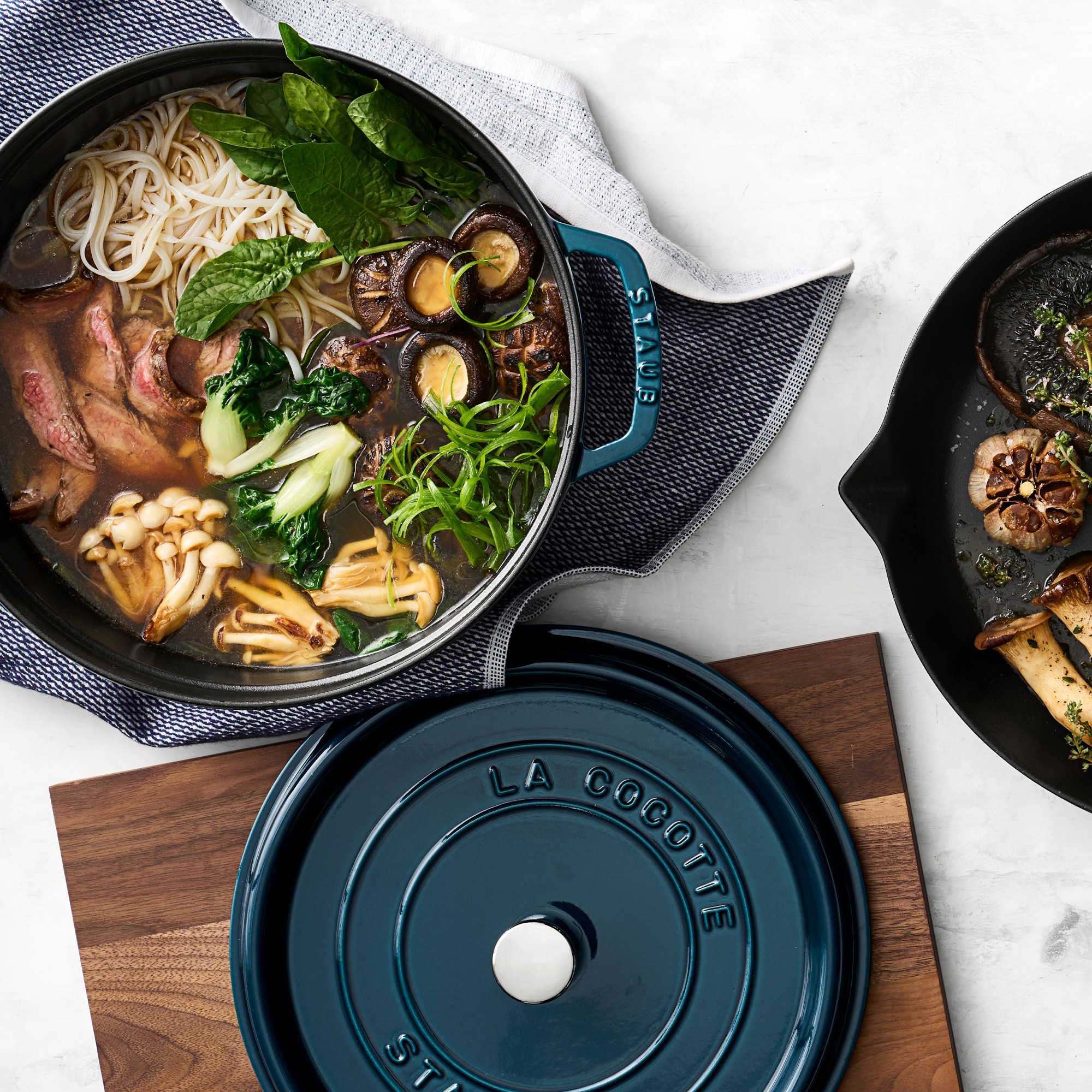 Staub Enameled Cast Iron Round Dutch Oven
