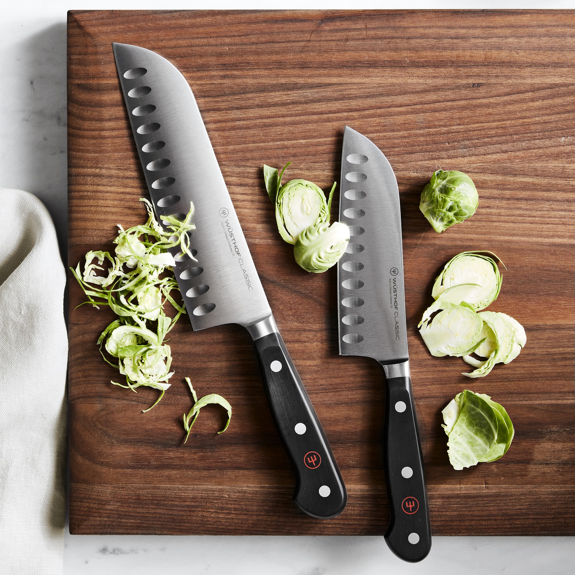 Wüsthof Classic Hollow-Edge Santoku Knife