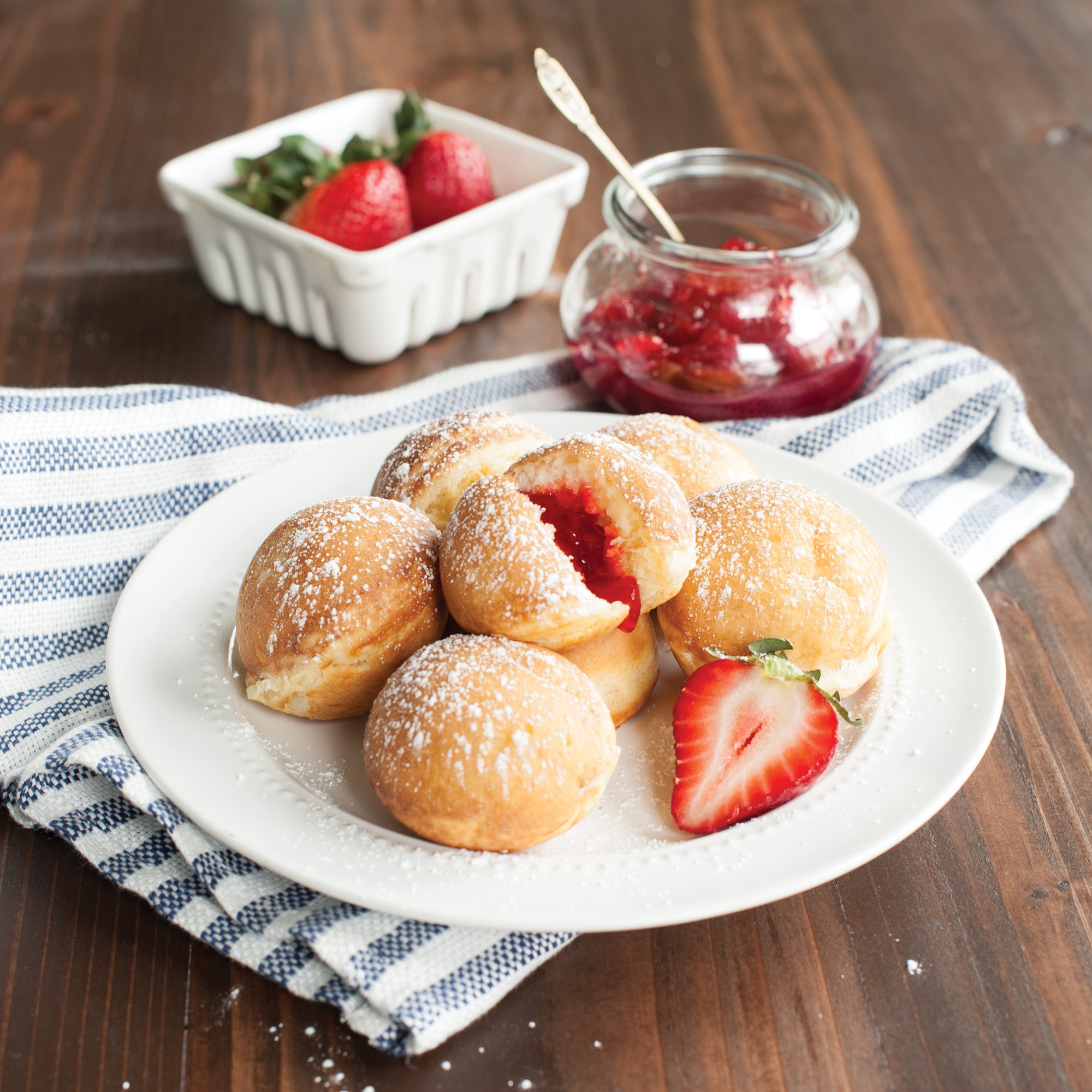 Nordic Ware Nonstick Ebelskiver Pan & Mix Set