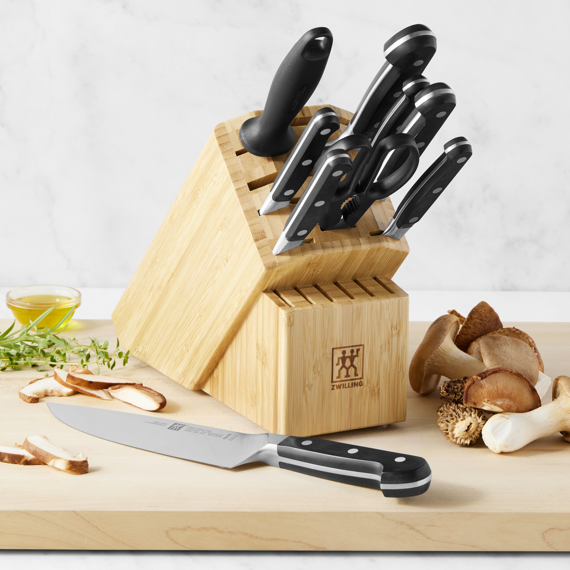Zwilling Pro Knife Block, Set of 10