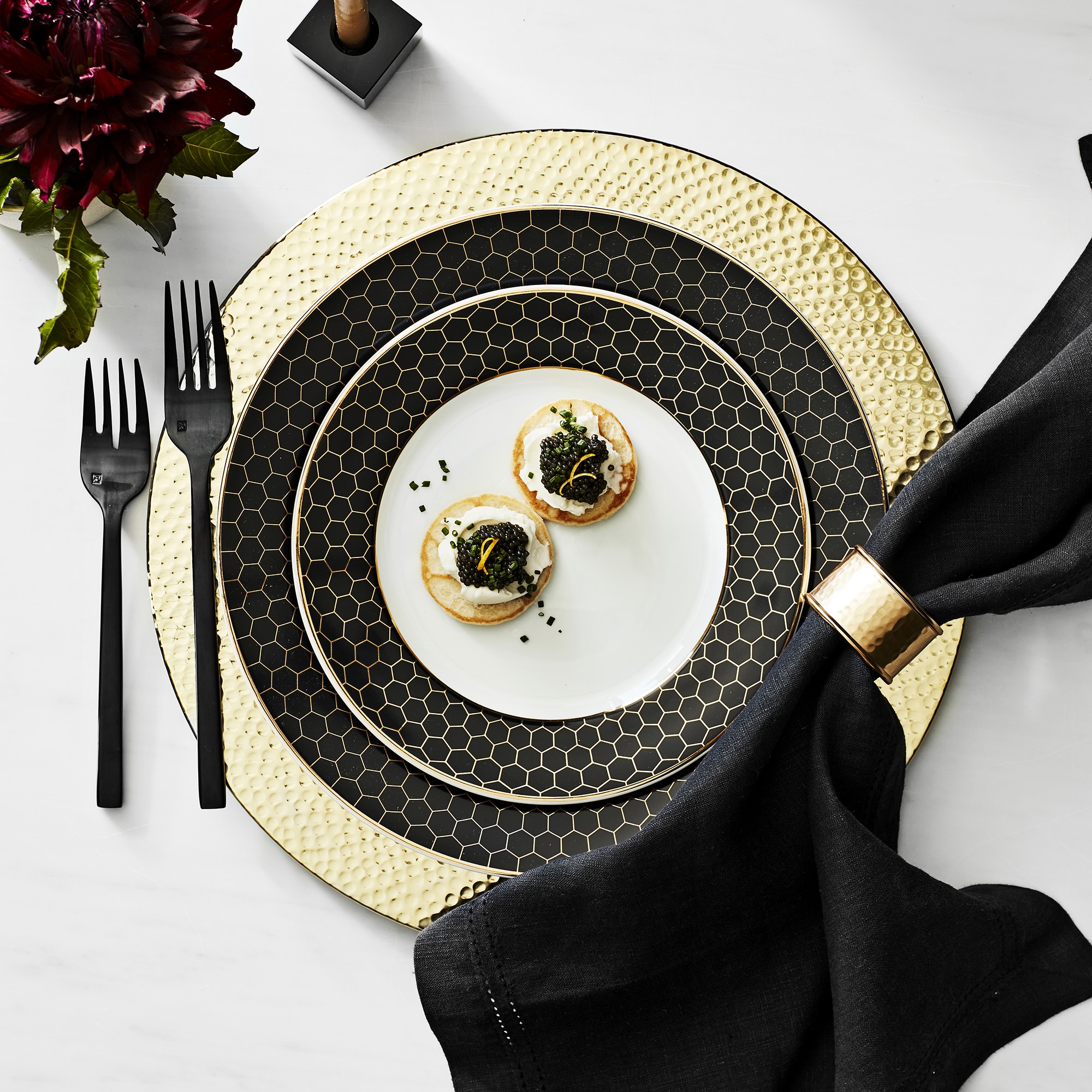 Honeycomb Dinner Plates