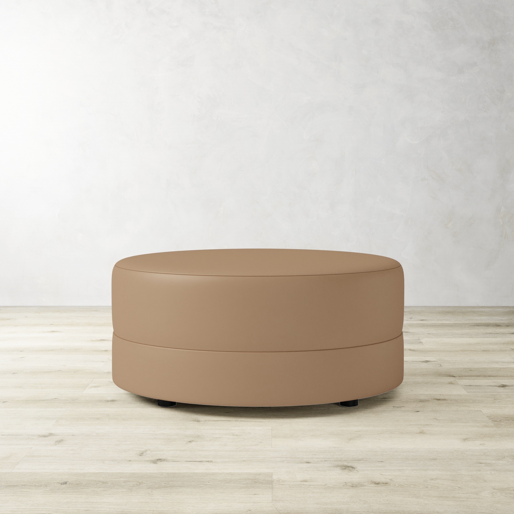 Capri Round Coffee Table Ottoman (36