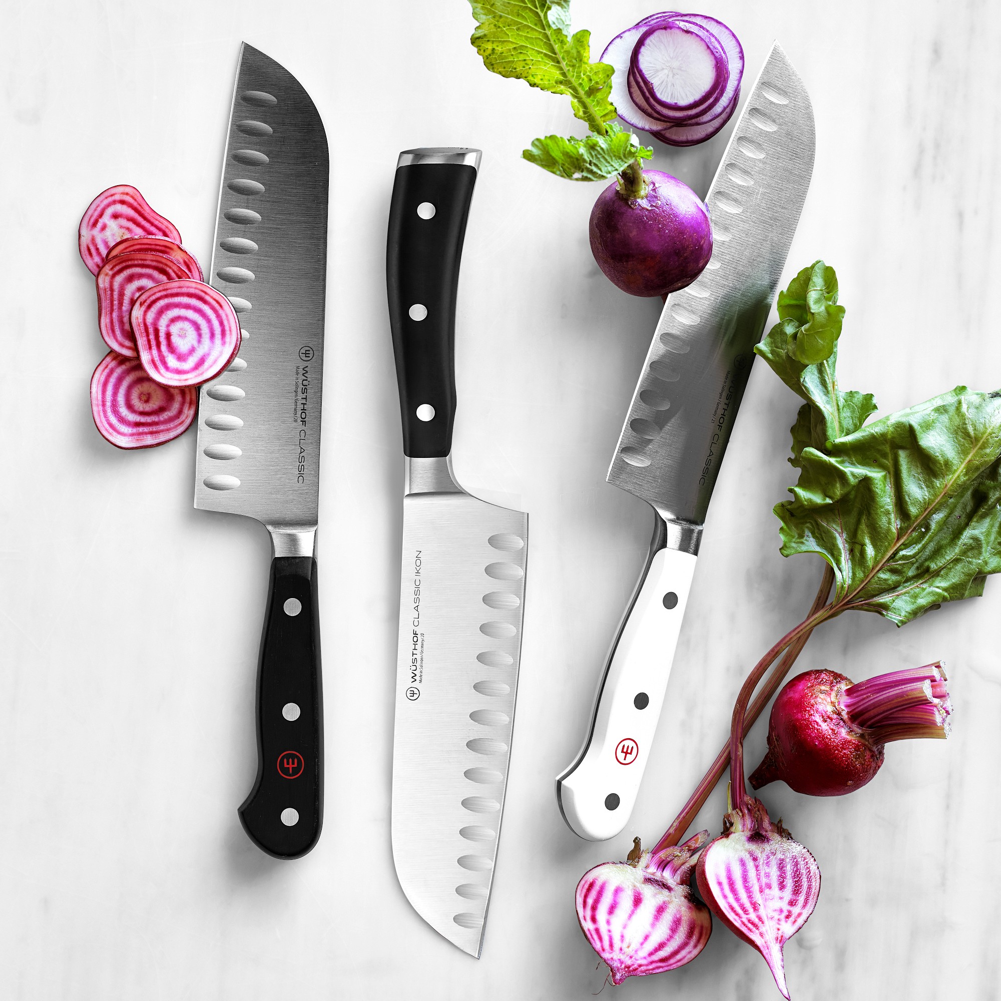 Wüsthof Classic Hollow-Edge Santoku Knife