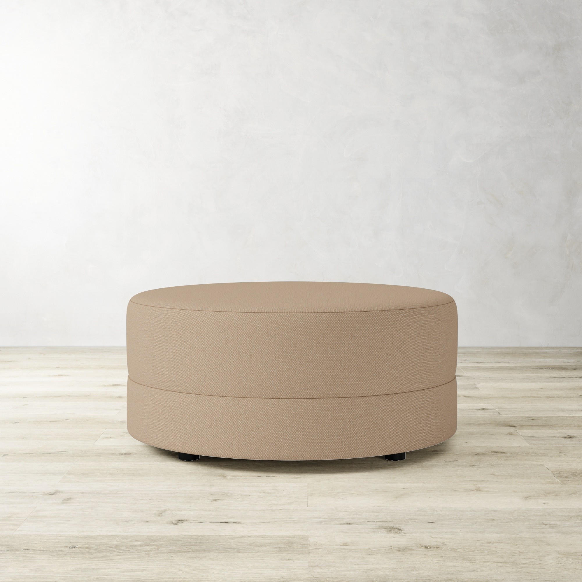 Capri Round Coffee Table Ottoman (36