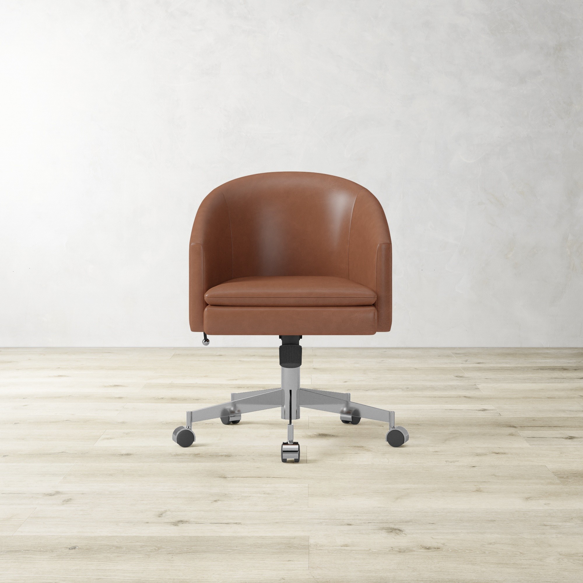 Chestnut Swivel Desk Chair