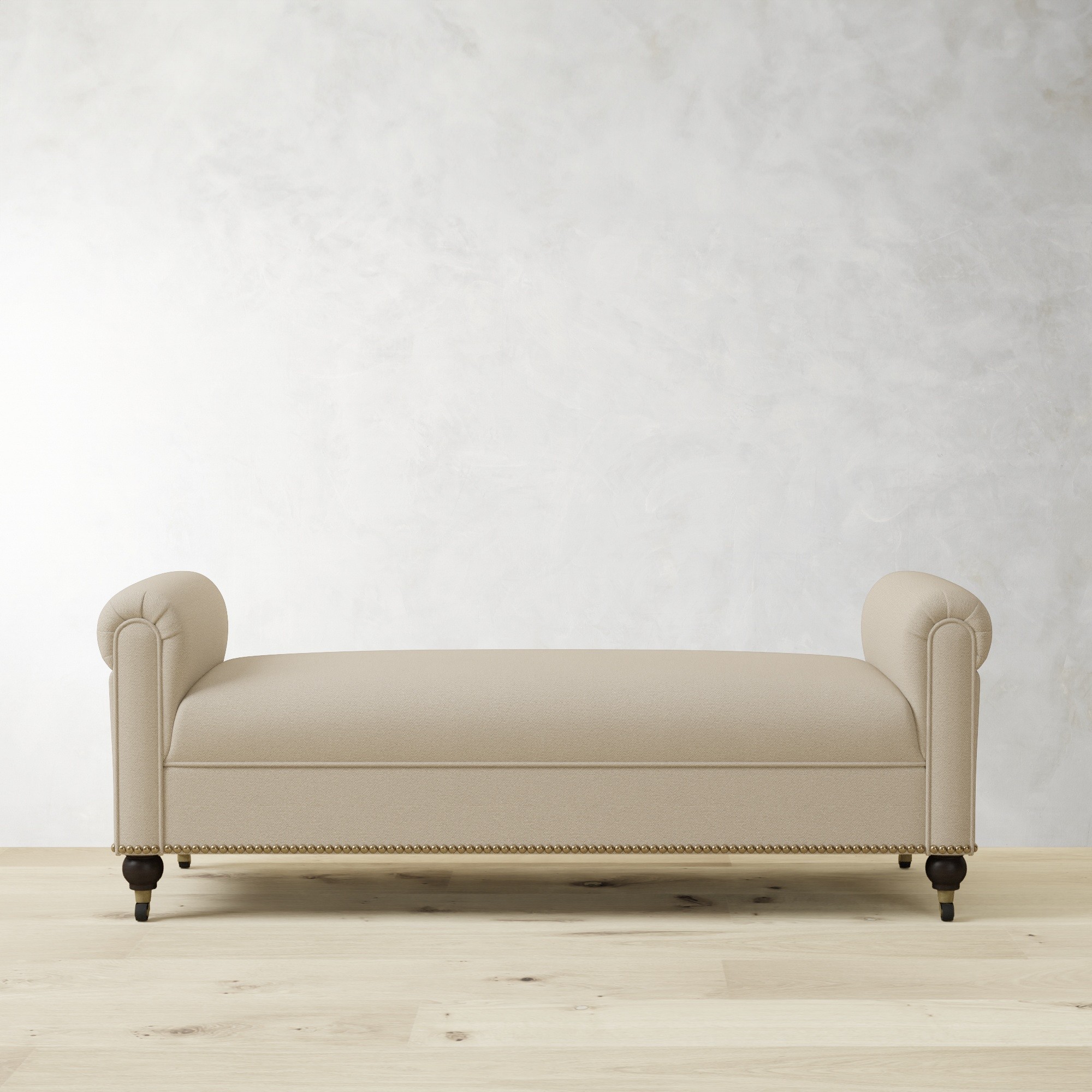 Soho Roll Arm Bench (63