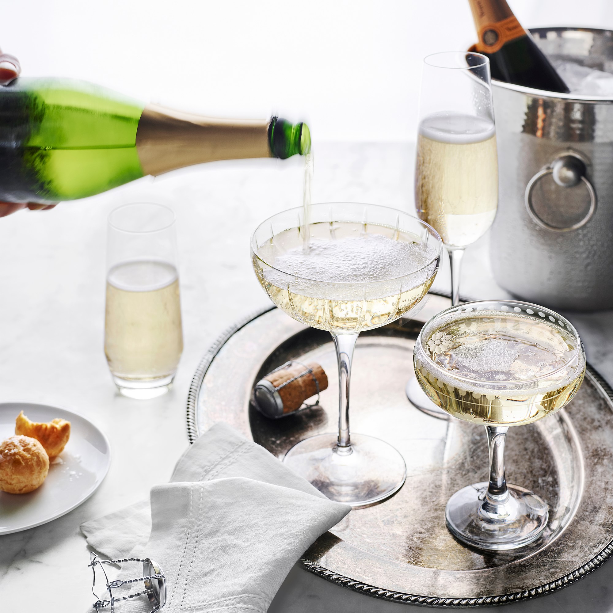 Dorset Champagne Coupe Glasses