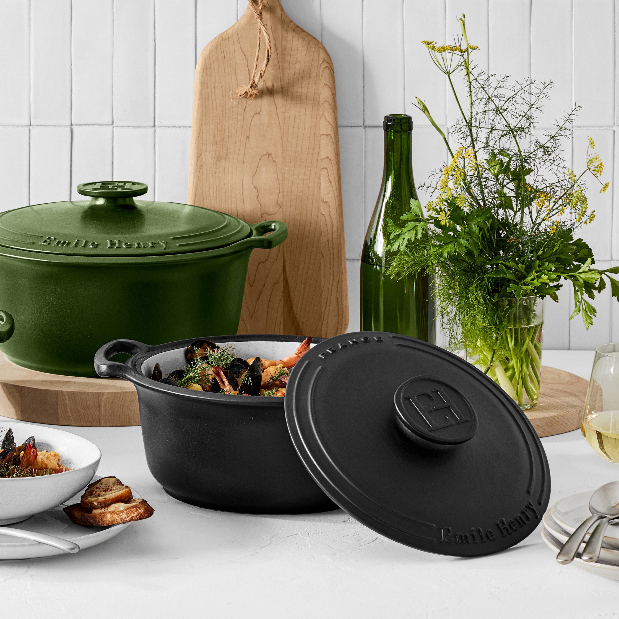 Emile Henry Sublime French Ceramic Dutch Oven
