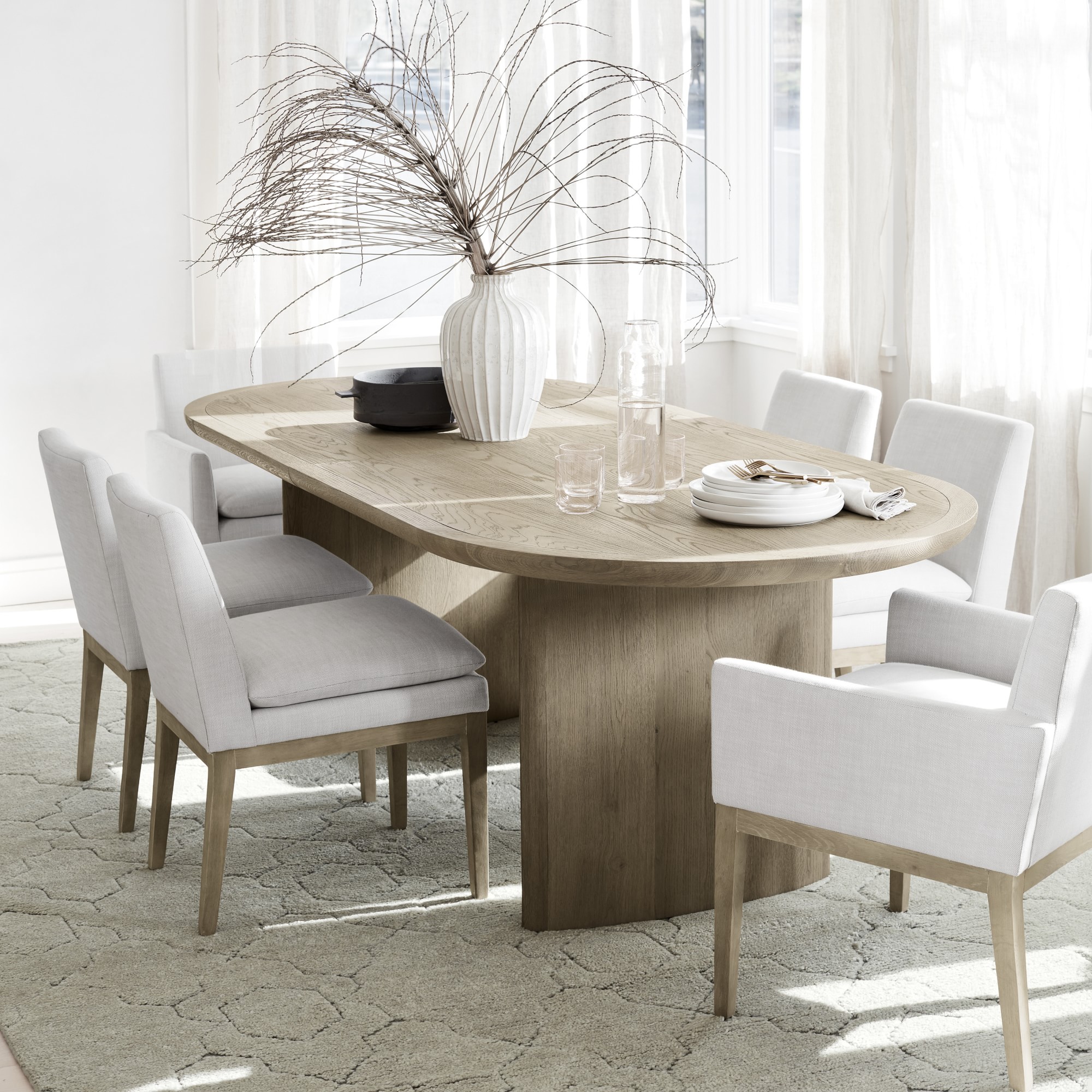 Radius Extendable Oval Dining Table (72