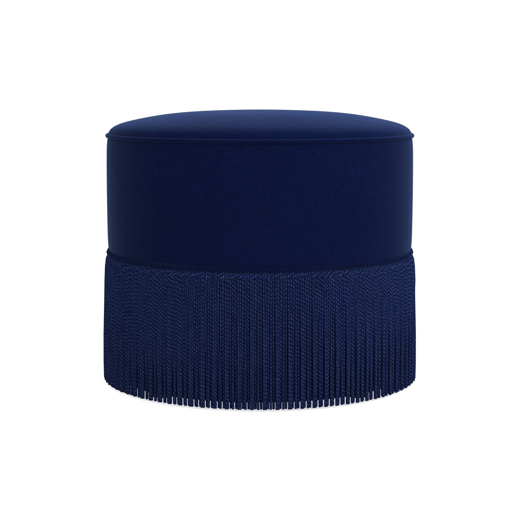 Camile Stool with Samuel & Sons Fringe (21