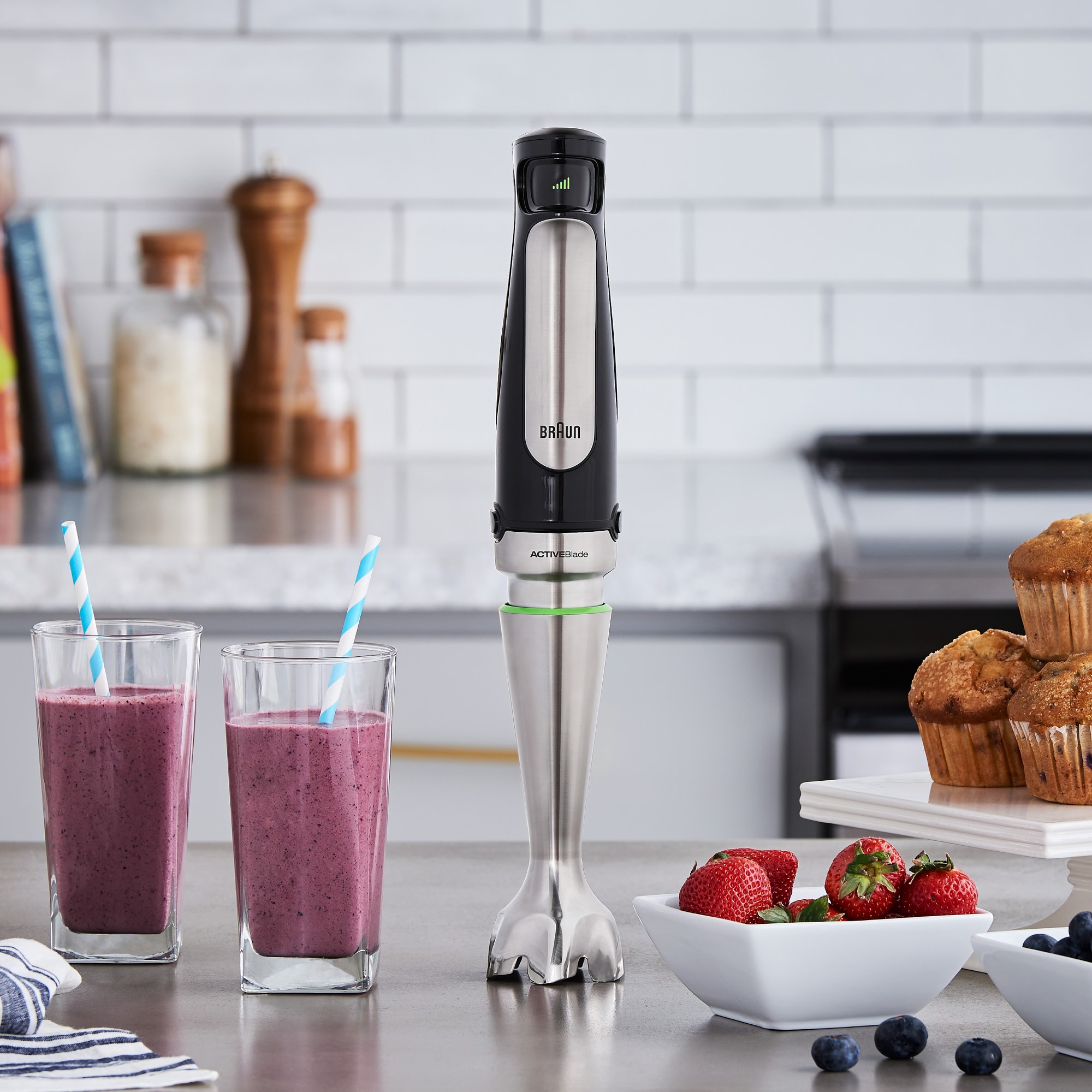 Braun MultiQuick 7 Immersion Hand Blender with Food Processor, Whisk, Beater & Masher