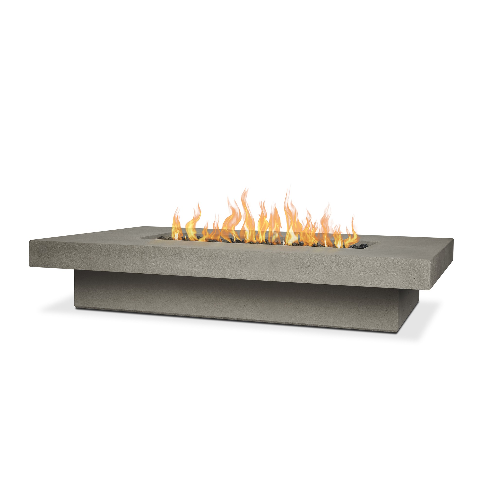 Novato Low Rectangle Propane Fire Table (72