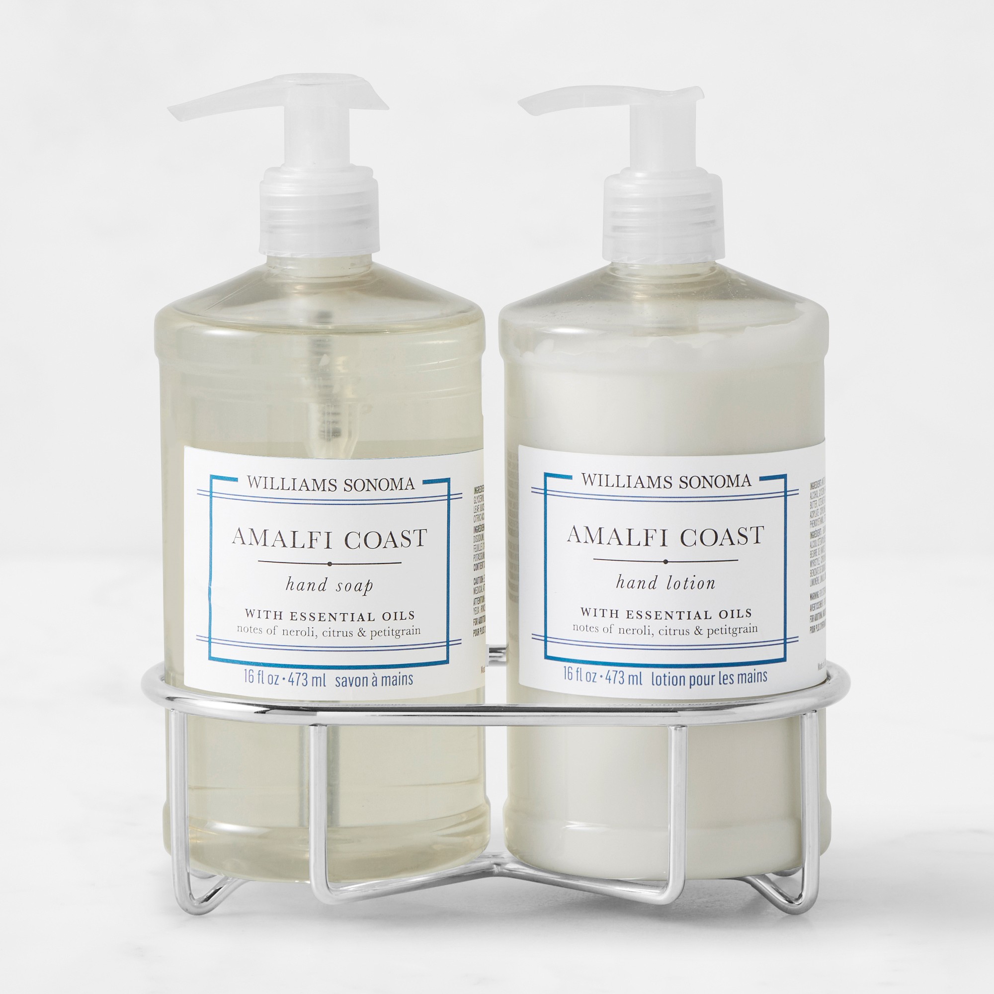 Williams Sonoma Amalfi Coast Hand Soap & Lotion 3-Piece Set