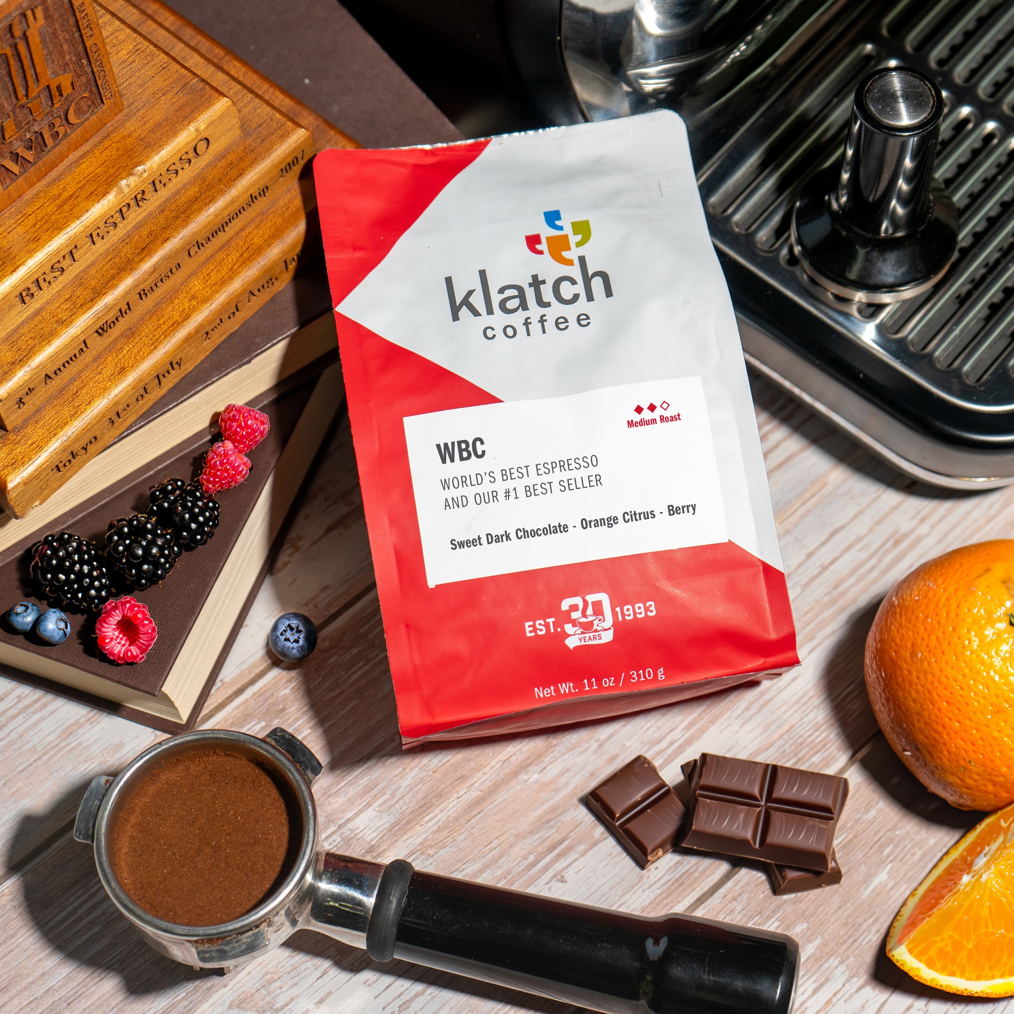 Klatch Coffee Organic Espresso Blend Coffee Beans